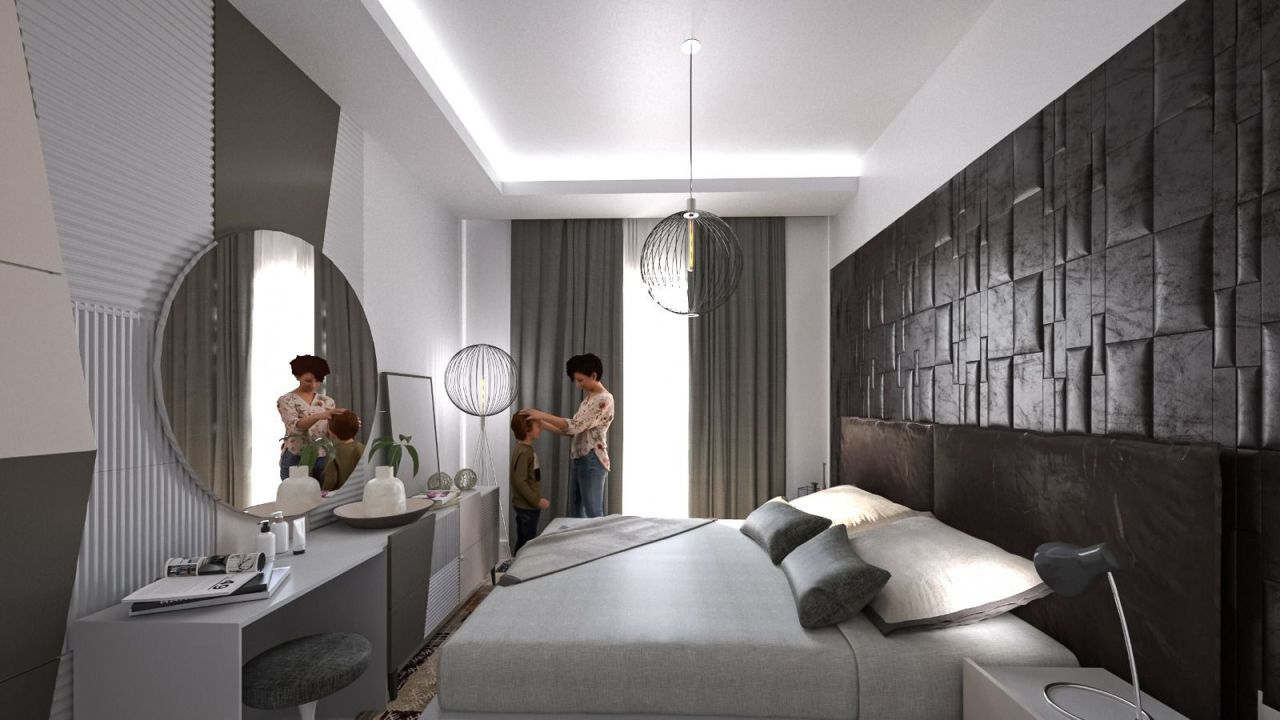 Appartamenti a Alanya, Turchia, 53 m² - foto 4