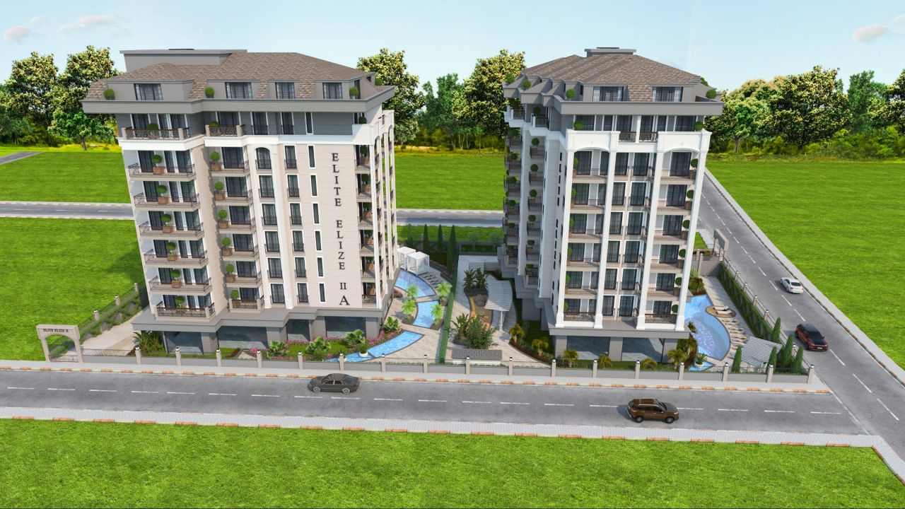 Appartamenti a Alanya, Turchia, 70 m² - foto 5