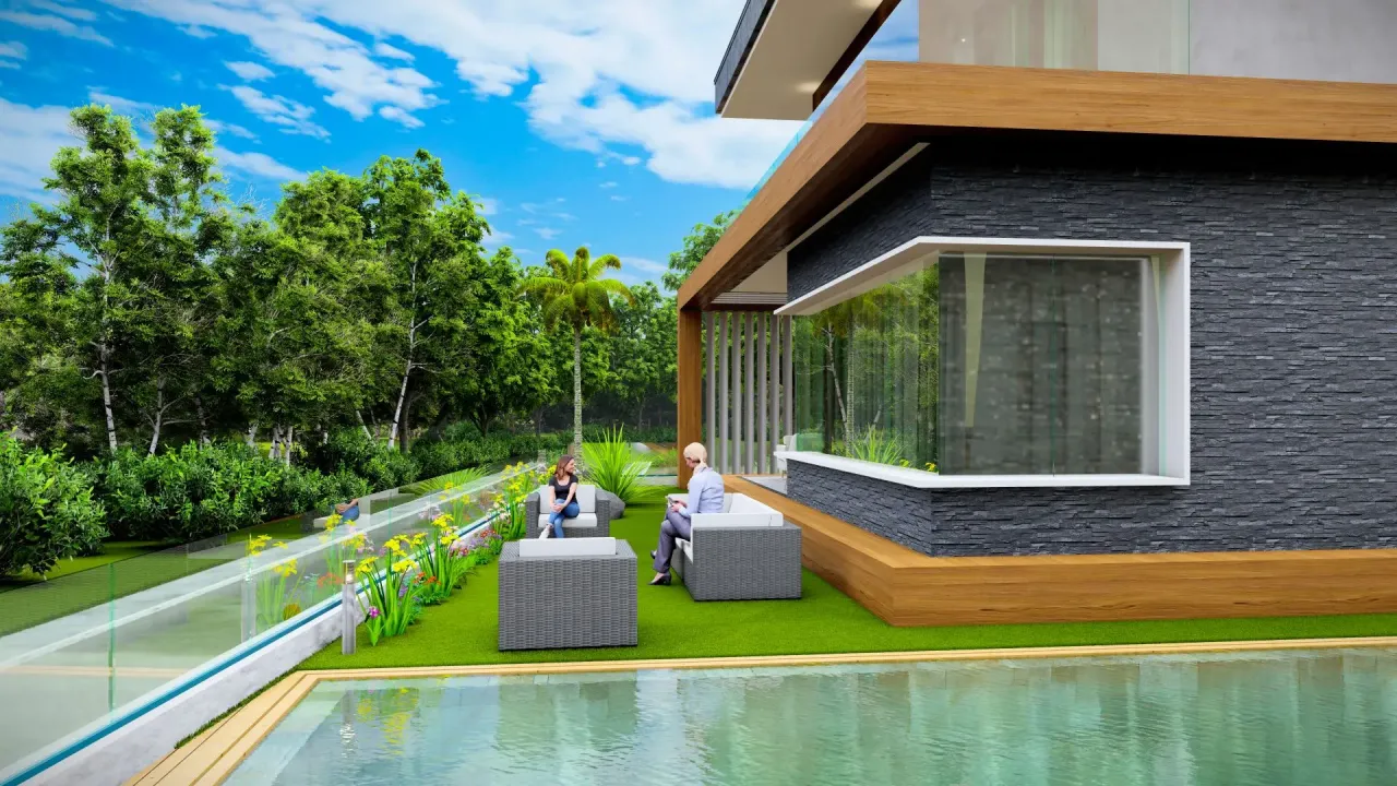 Villa in Alanya, Türkei, 416 m² - Foto 5