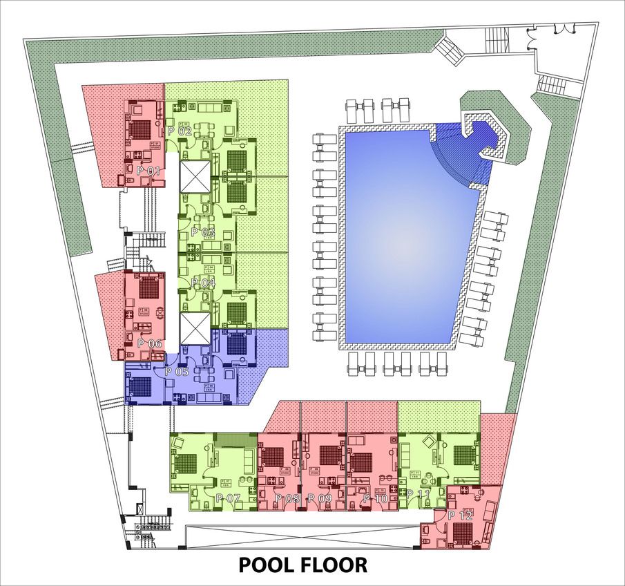 Piso en Hurghada, Egipto, 35 m² - imagen 7