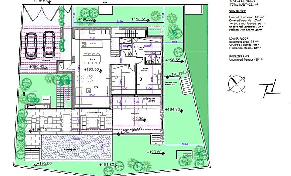 Villa a Paphos, Cipro, 216 m² - foto 17