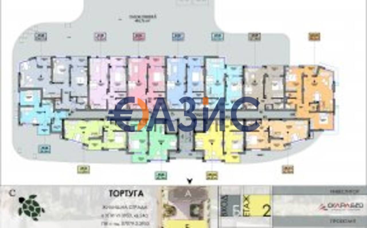 Appartamenti a Burgas, Bulgaria, 62.6 m² - foto 16