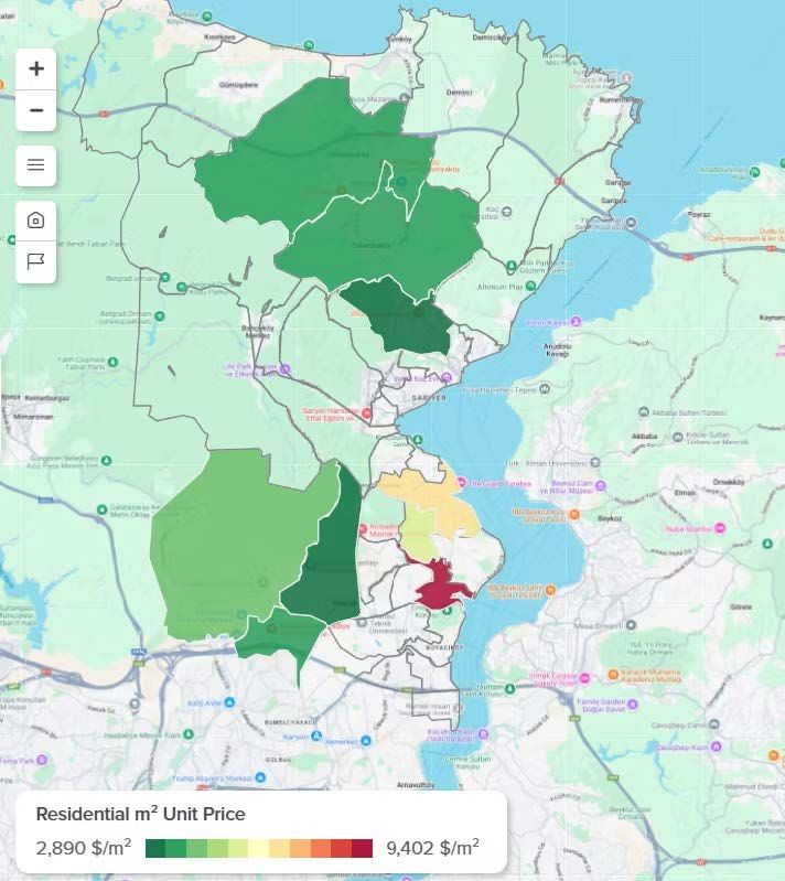 Appartement à Istanbul, Turquie, 108 m² - image 4