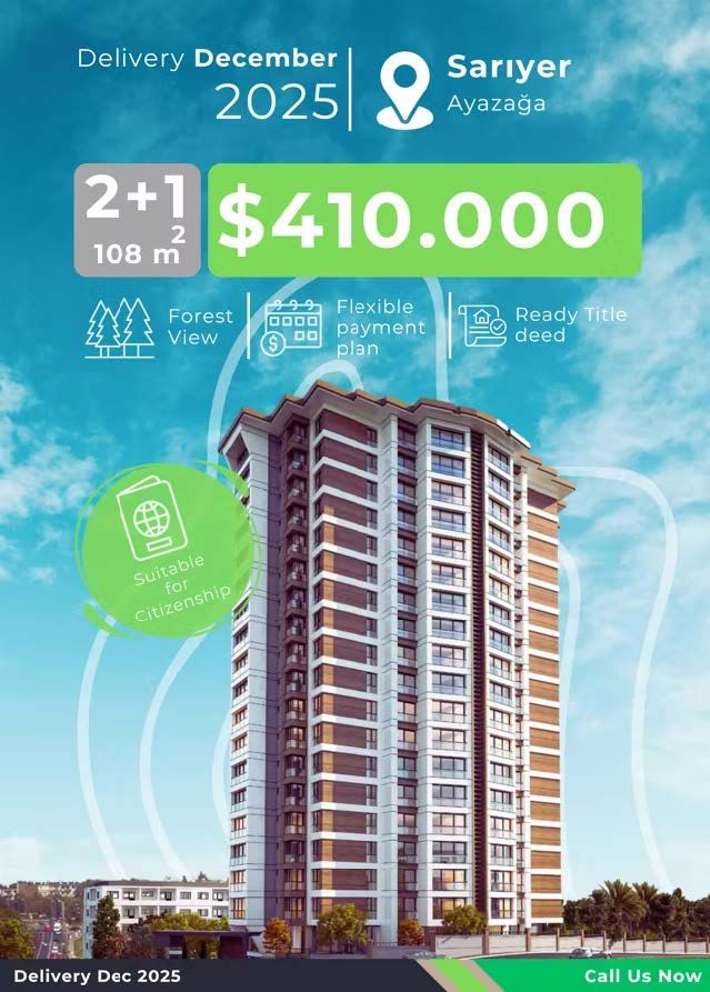 Appartement à Istanbul, Turquie, 108 m² - image 9