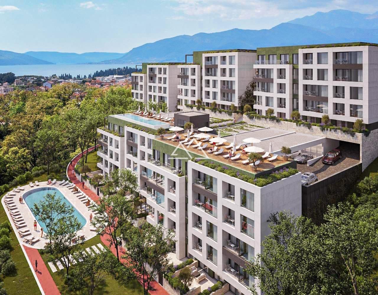 Apartment in Tivat, Montenegro, 57 m² - Foto 1