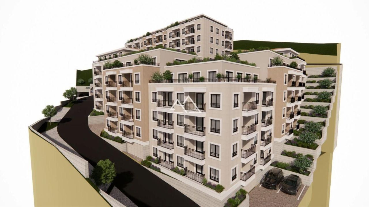 Apartment in Budva, Montenegro, 79 m² - Foto 1
