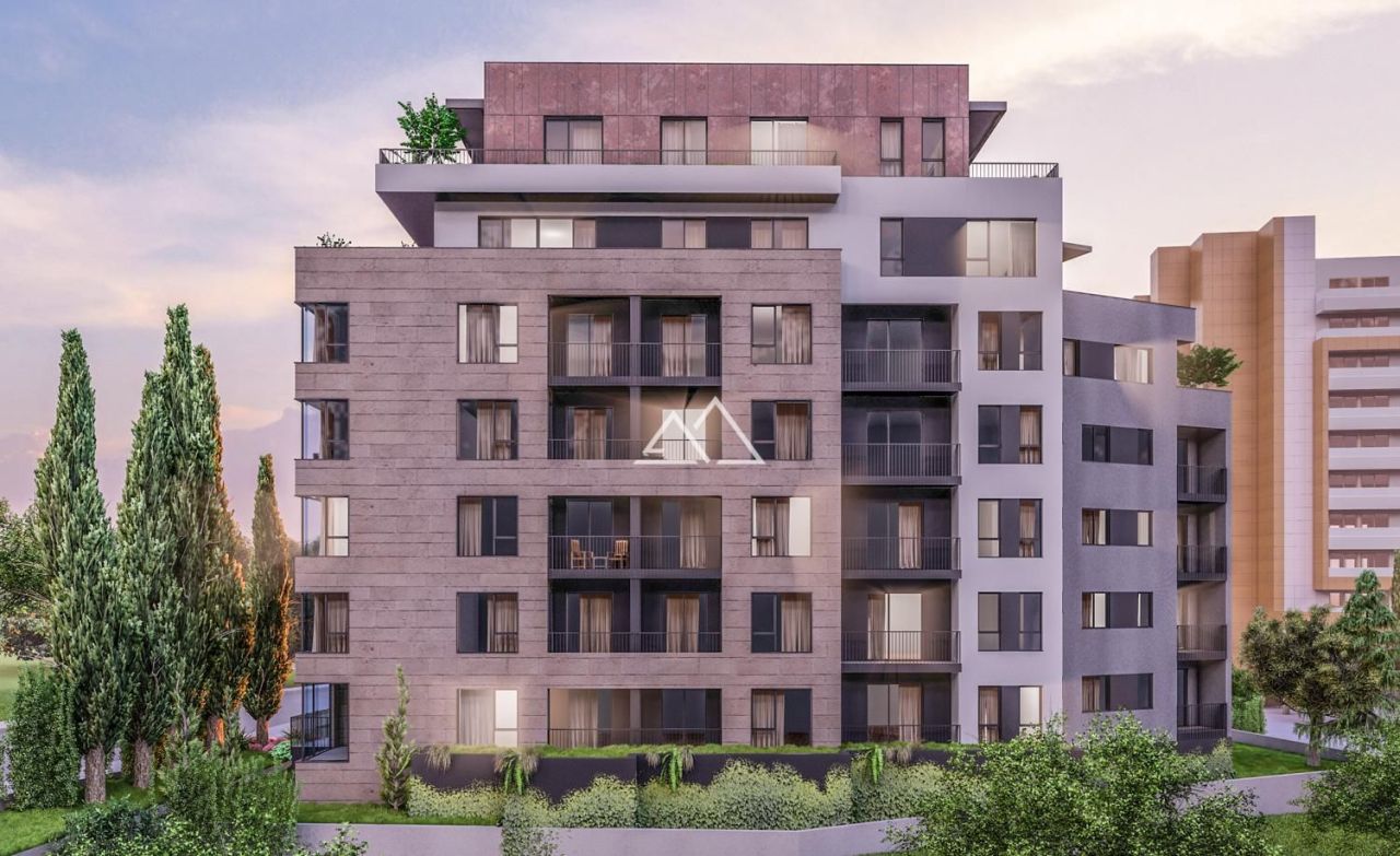 Apartment in Budva, Montenegro, 67 m² - Foto 1