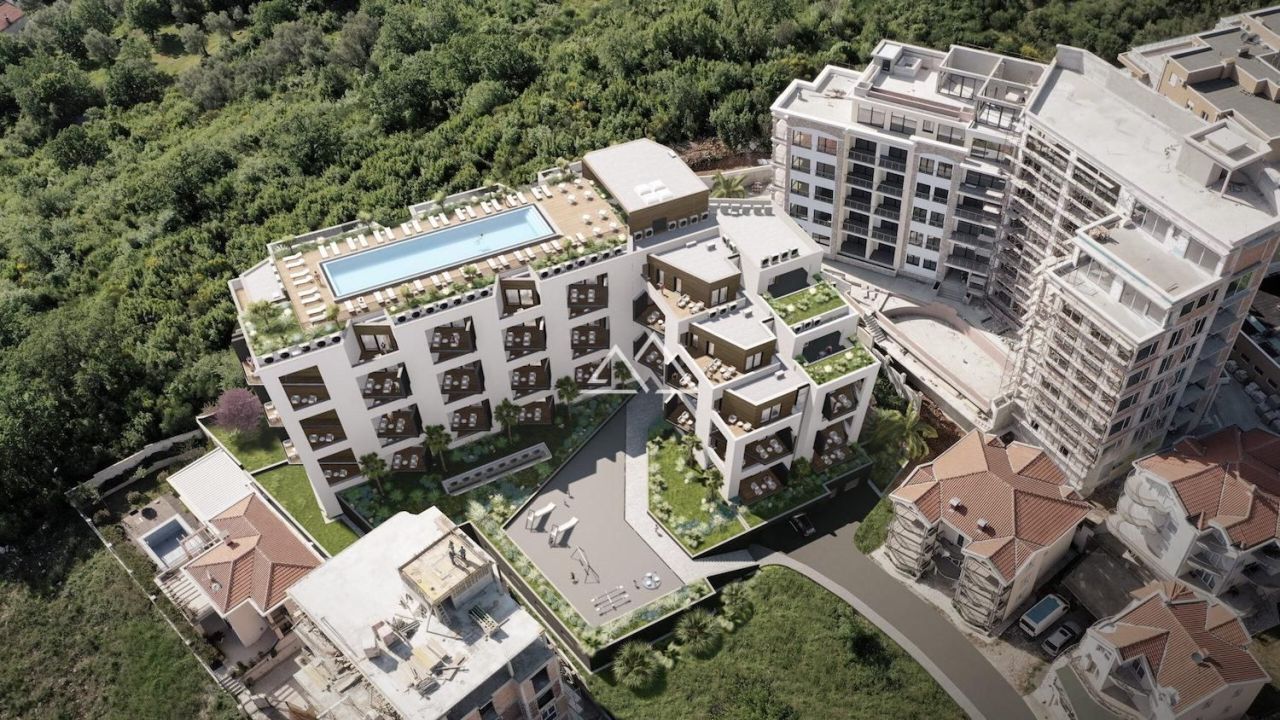 Piso en Becici, Montenegro, 53 m² - imagen 1
