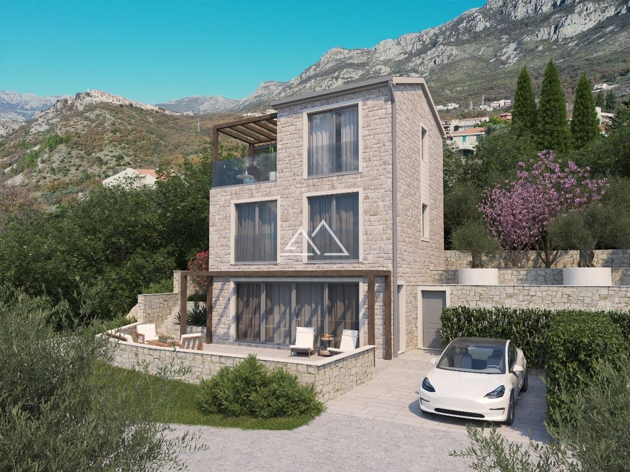 Villa en Blizikuce, Montenegro, 114 m² - imagen 3