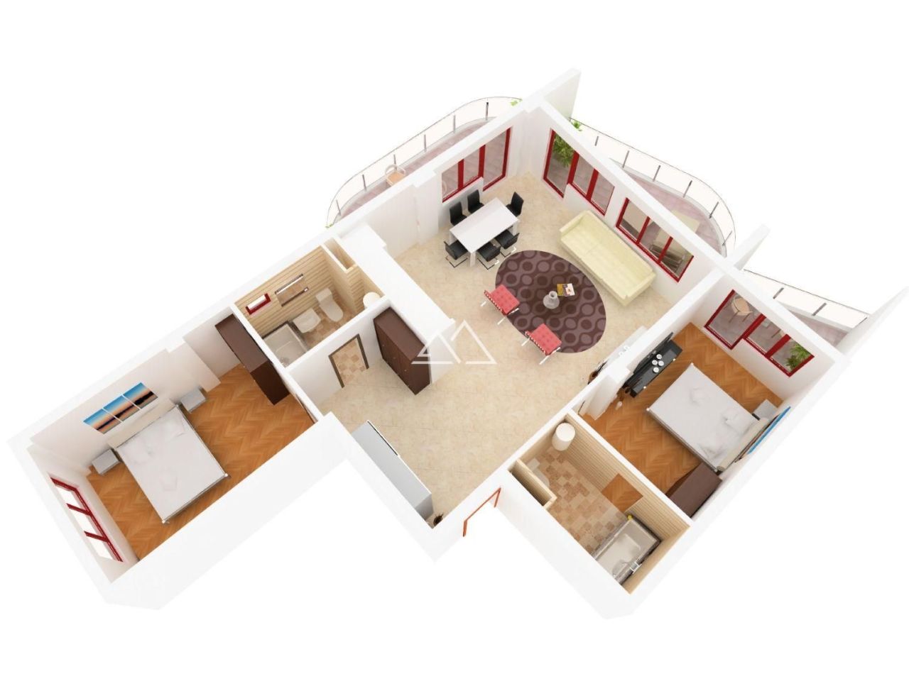 Appartamenti a Becici, Montenegro, 95 m² - foto 6