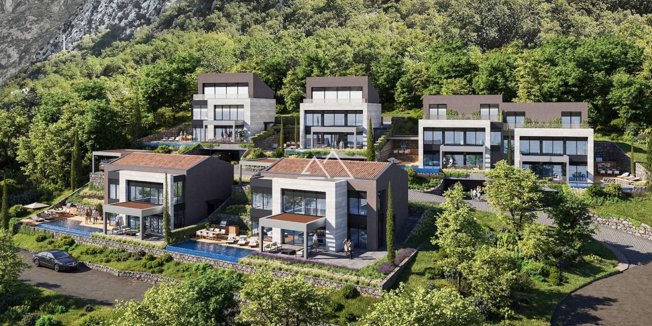 Villa a Dobrota, Montenegro, 412 m² - foto 13