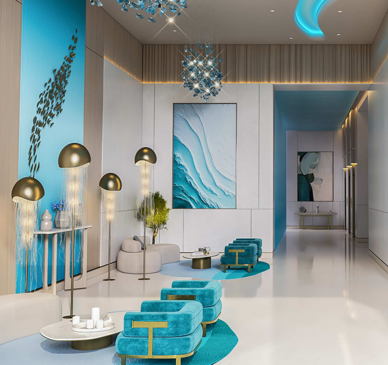 Appartamento a Dubai, EAU, 110 m² - foto 8