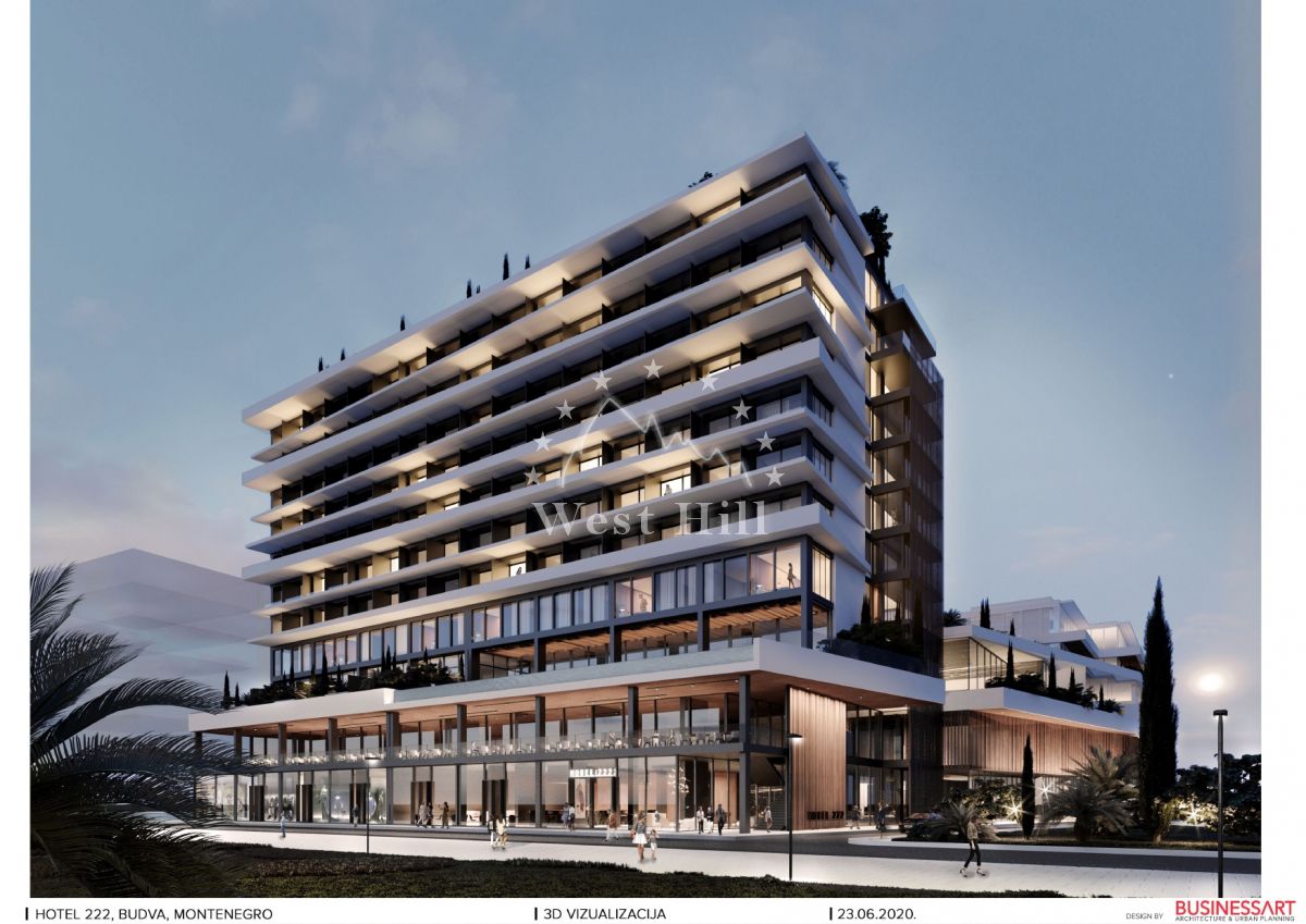 Apartment in Budva, Montenegro, 87 m² - Foto 1