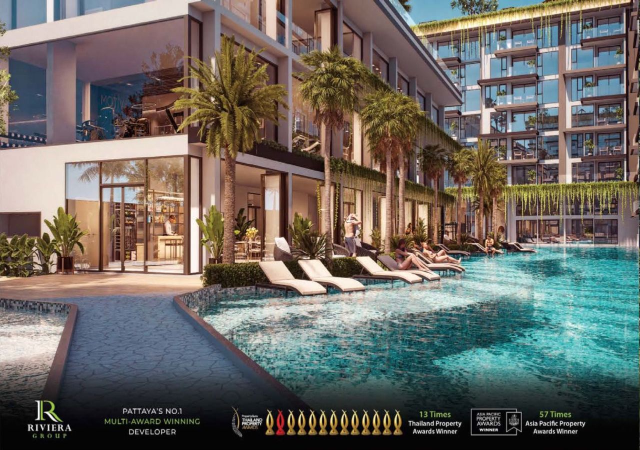 Piso en Jomtien, Tailandia, 32 m² - imagen 2