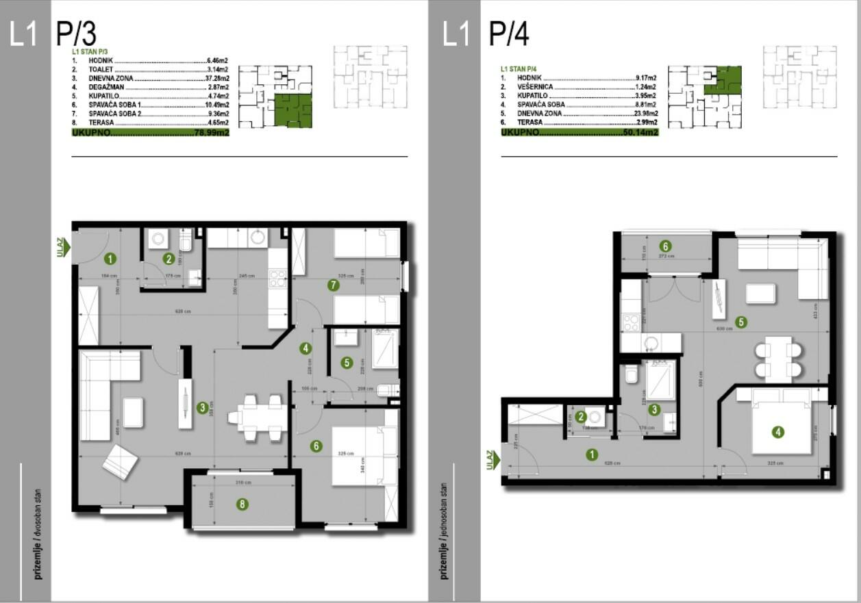 Piso en el Bar, Montenegro, 50 m² - imagen 4