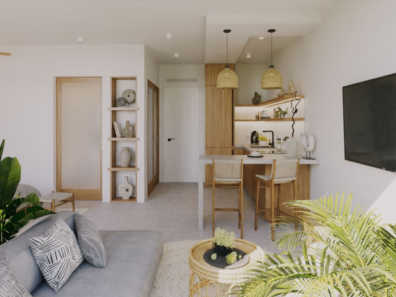 Wohnung in Canggu, Indonesien, 40 m² - Foto 2