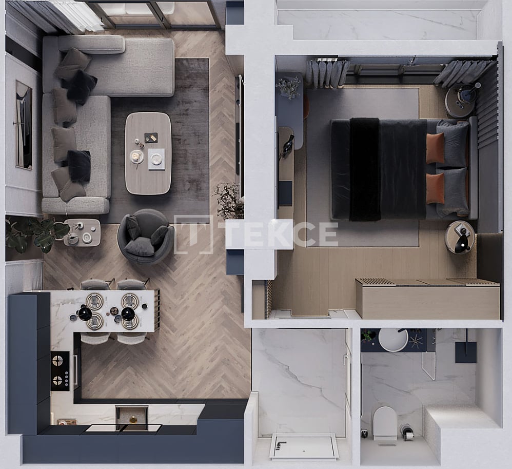 Apartment in Ankara, Türkei, 48 m² - Foto 13