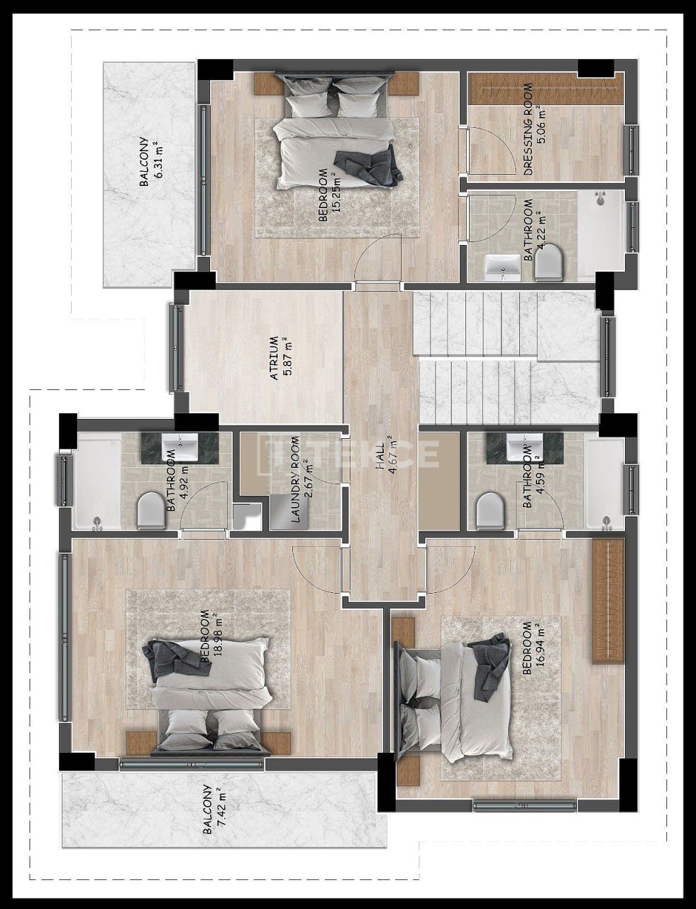 Villa in Fethiye, Turkey, 240 m² - picture 19