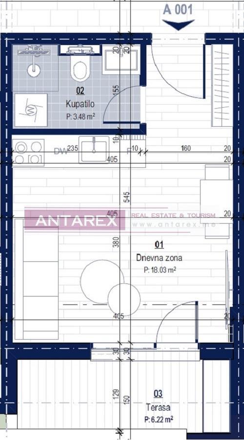 Appartamenti a Kotor, Montenegro, 57.6 m² - foto 8