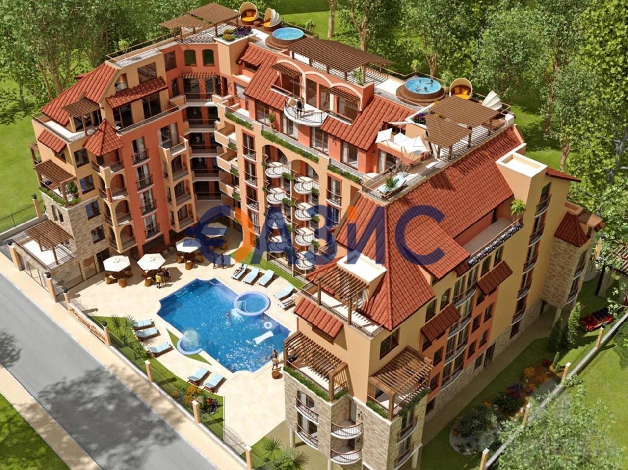 Appartement à Slantchev Briag, Bulgarie, 29.8 m² - image 13