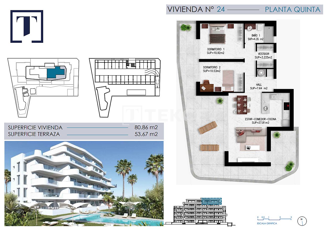 Appartamenti a Pilar de la Horadada, Spagna, 70 m² - foto 13