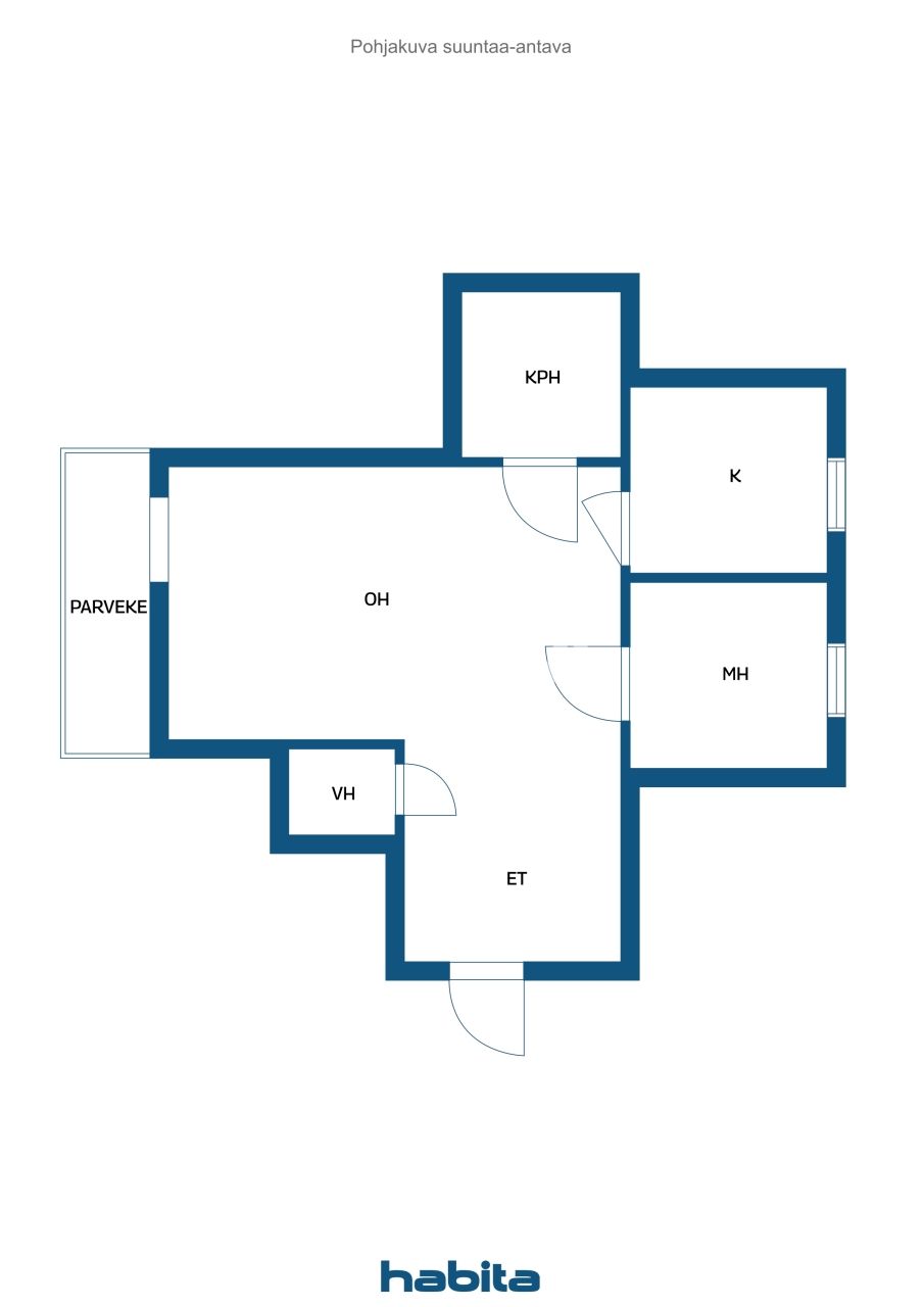 Apartment in Lahti, Finland, 60.5 m² - picture 2