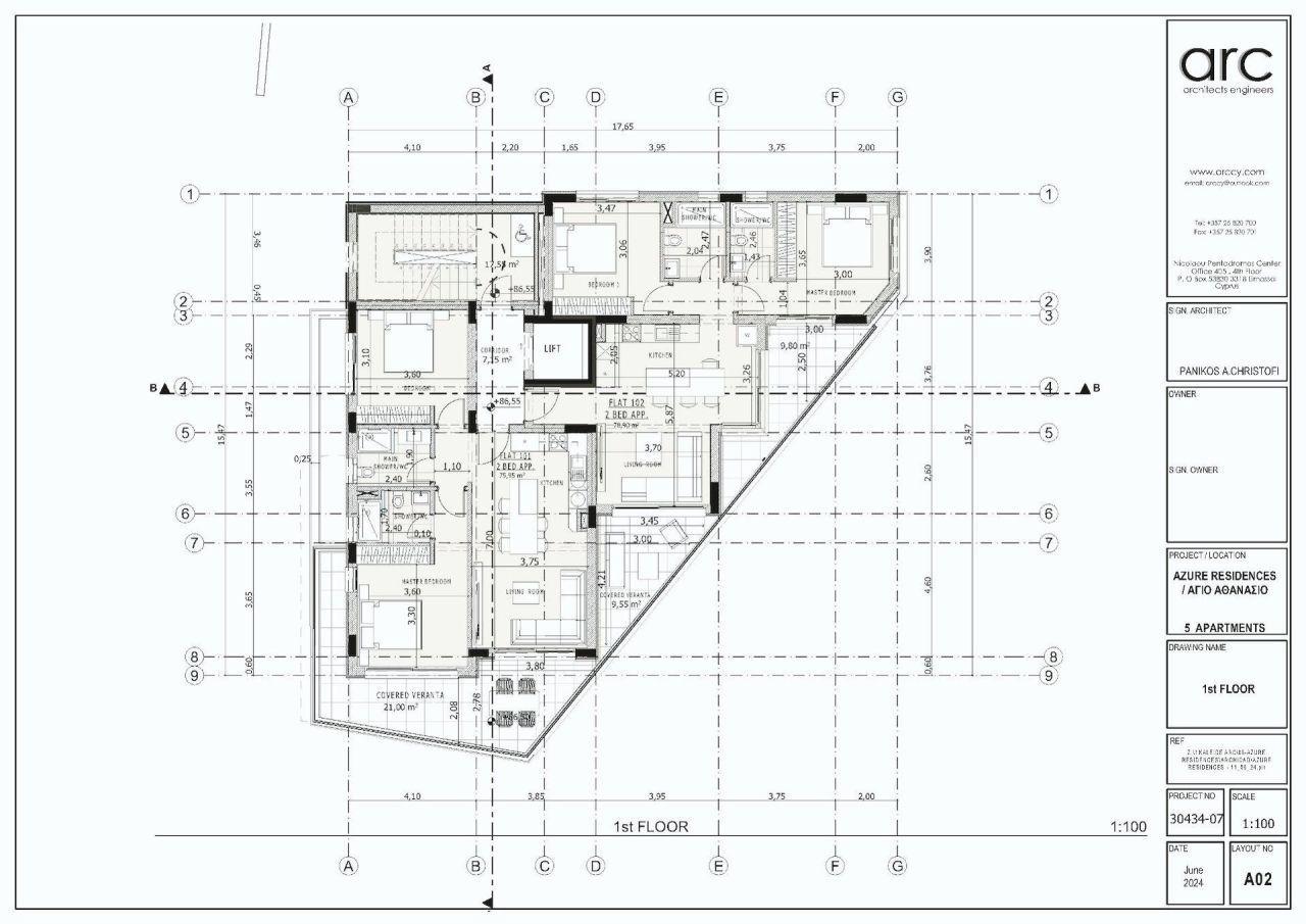 Apartment in Agios Athanasios, Cyprus - picture 8