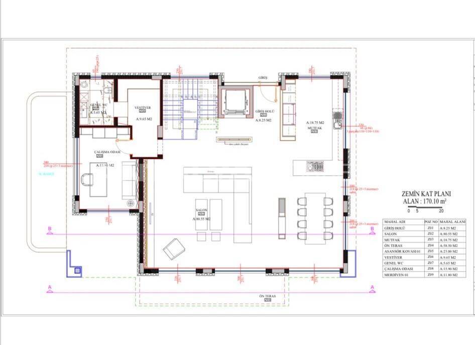 Villa in Bodrum, Türkei, 650 m² - Foto 15