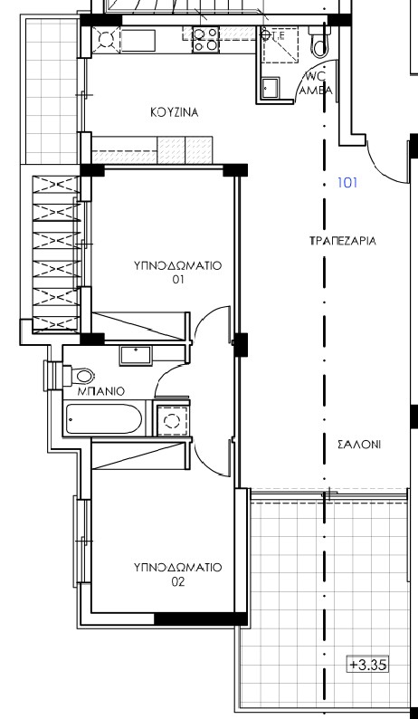 Apartamento en Limasol, Chipre, 105 m² - imagen 8