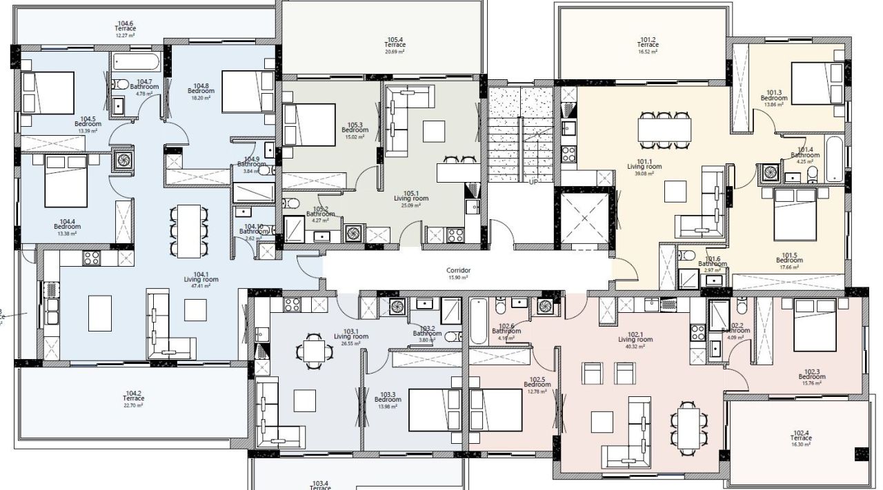 Apartment in Limassol, Zypern, 74 m² - Foto 11