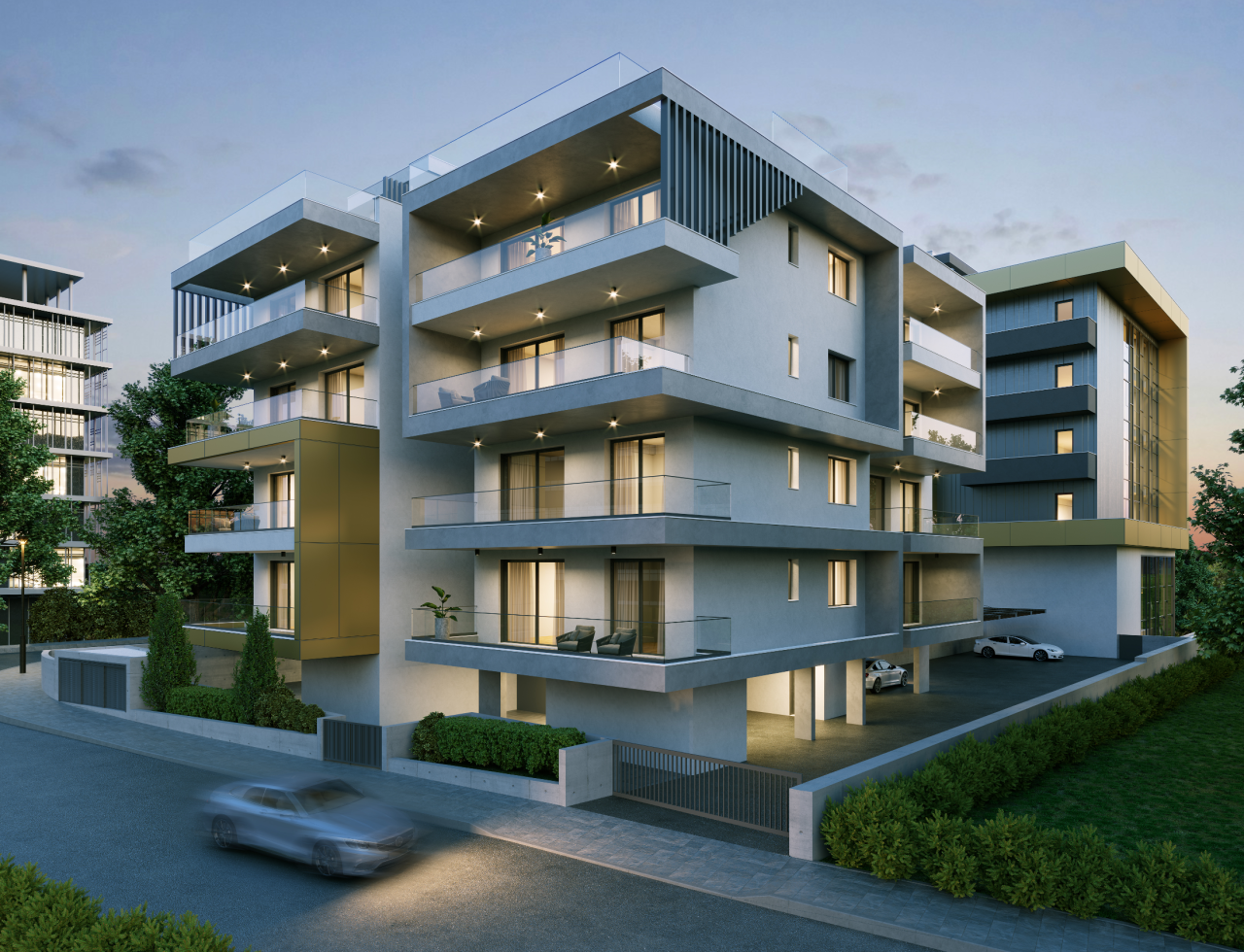 Apartment in Mesa Geitonia, Zypern, 74 m² - Foto 1