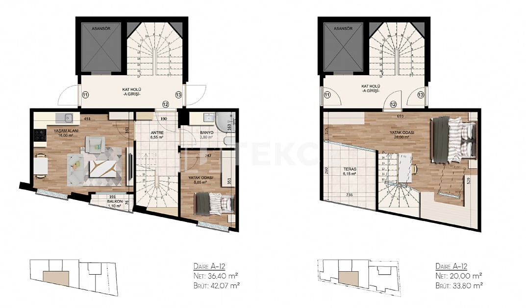 Appartement à Istanbul, Turquie, 126 m² - image 1