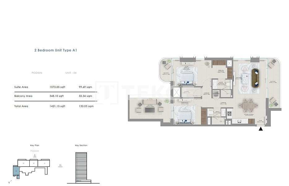 Apartment Mina Rashid, UAE, 72 m² - picture 10