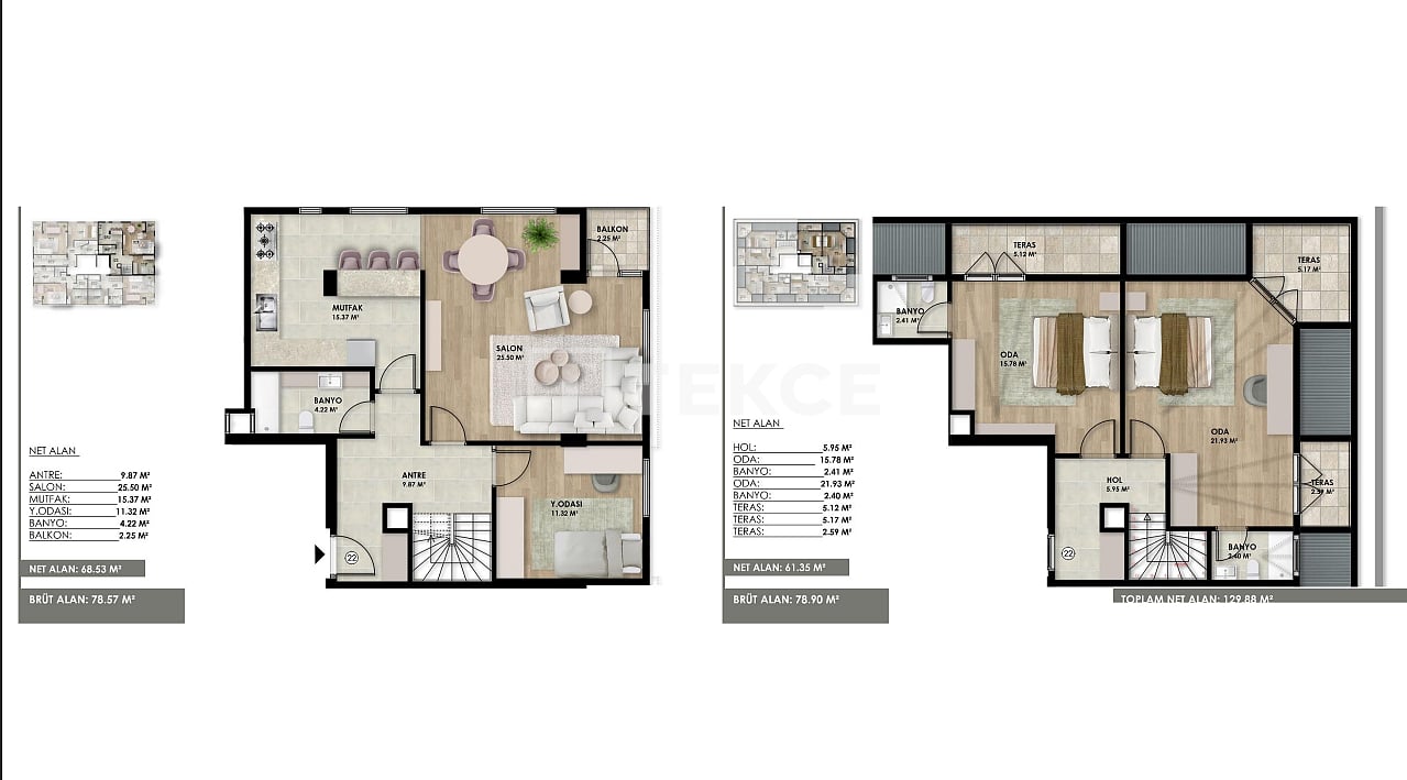 Appartement à Istanbul, Turquie, 177 m² - image 17