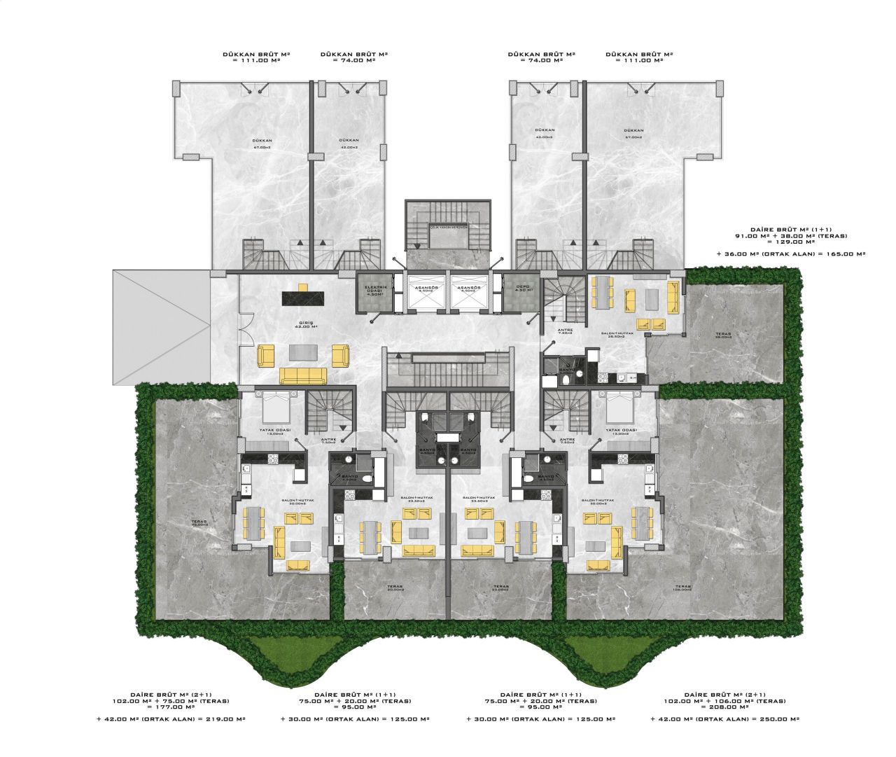 Commercial property in Alanya, Turkey, 74 m² - picture 8