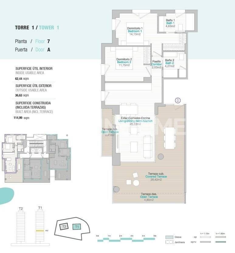 Attico a Calp, Spagna, 109 m² - foto 17