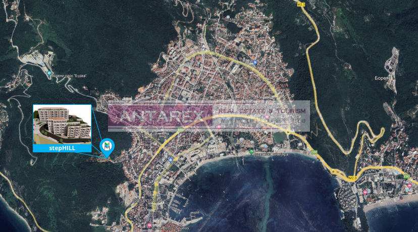 Apartment in Budva, Montenegro, 46 m² - picture 2