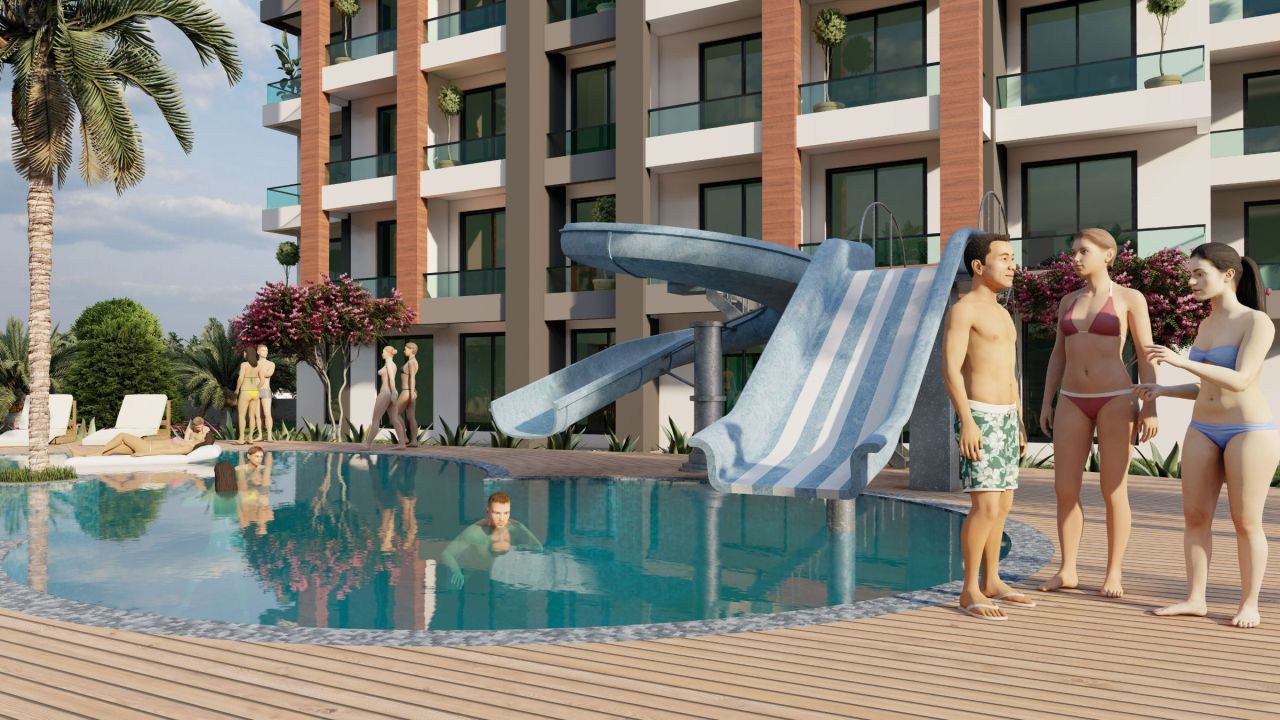 Studio in Mersin, Turkey, 32 m² - picture 13