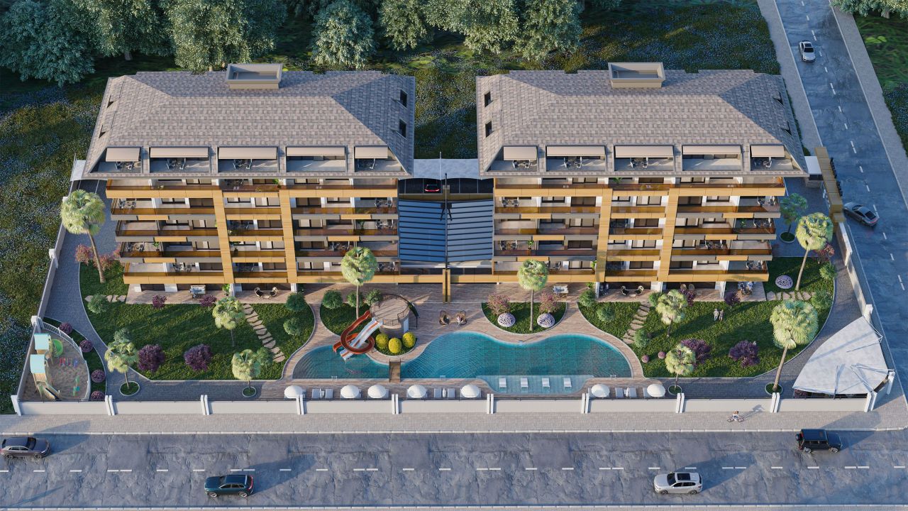 Appartamenti a Alanya, Turchia, 55 m² - foto 12