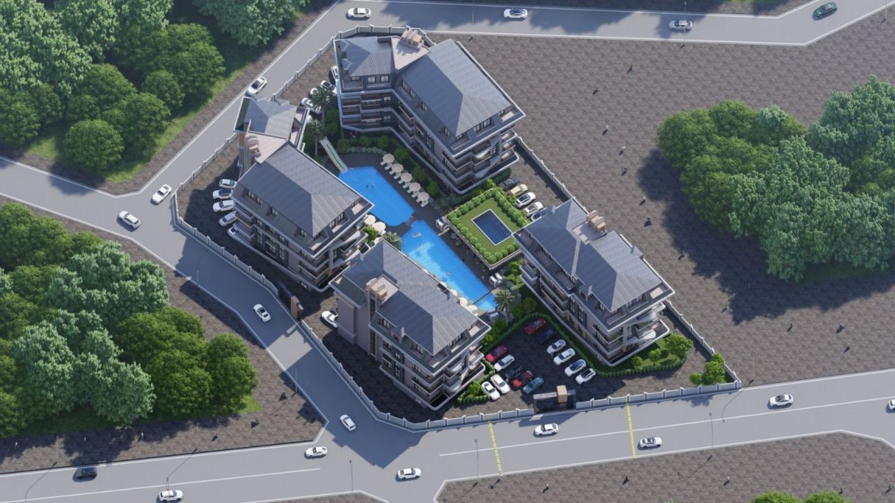 Appartamenti a Alanya, Turchia, 53 m² - foto 15