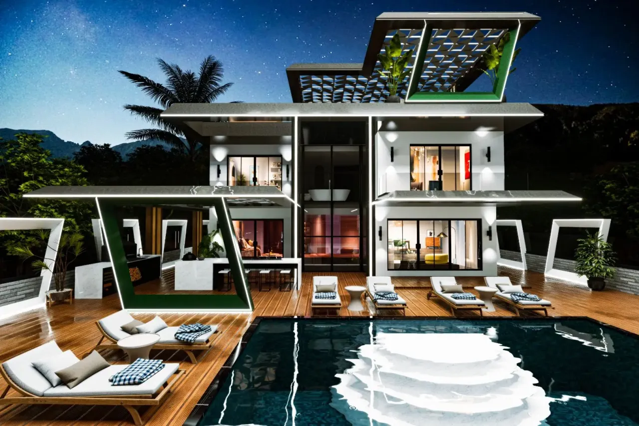 Villa in Alanya, Türkei, 280 m² - Foto 15