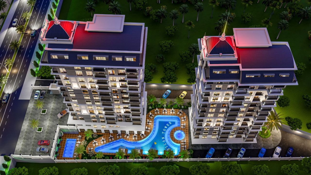 Appartamenti a Alanya, Turchia, 48 m² - foto 16