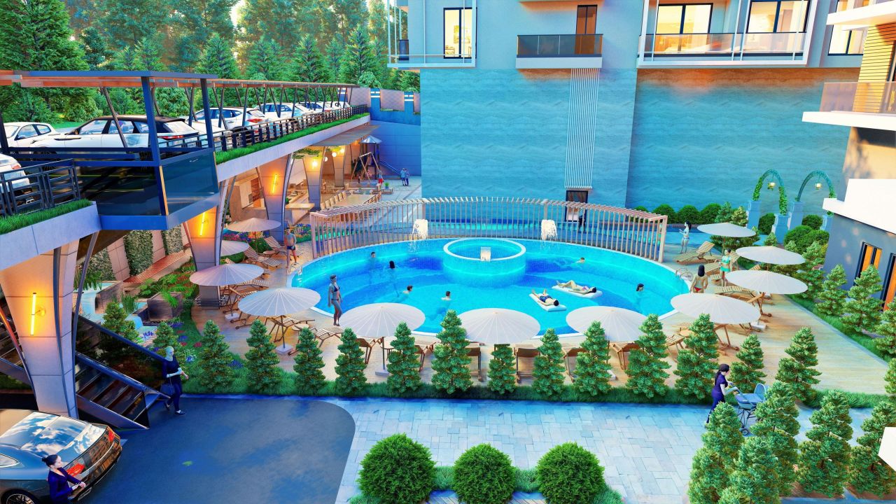 Appartamenti a Alanya, Turchia, 110 m² - foto 19