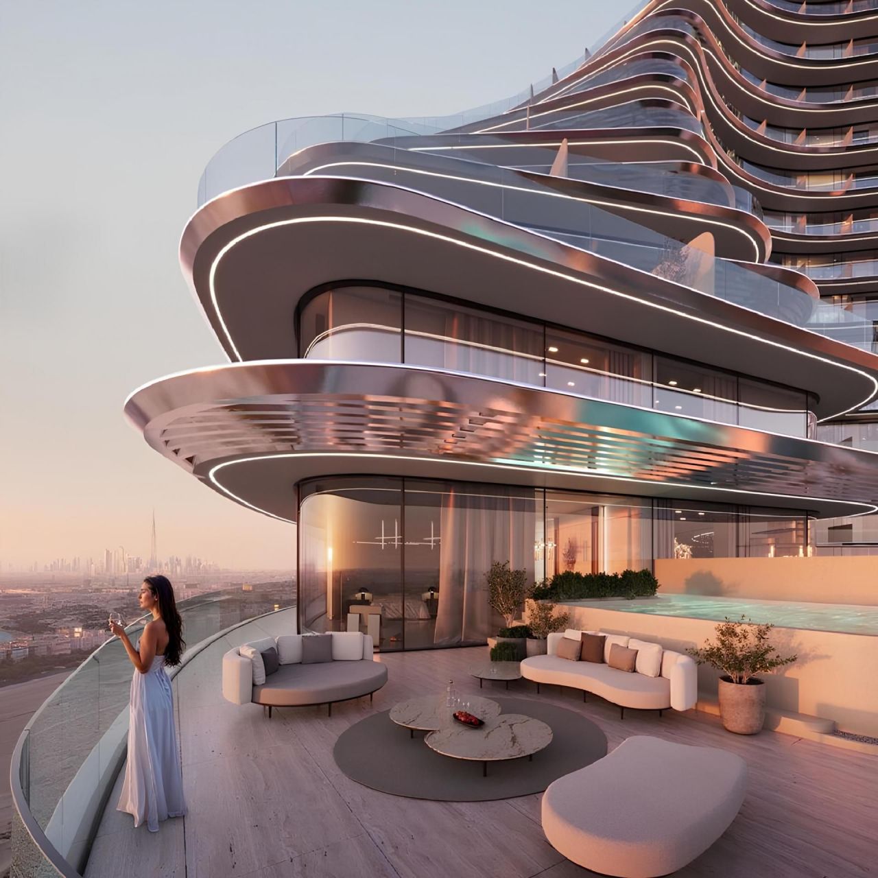 Studio in Dubai, VAE, 36 m² - Foto 1