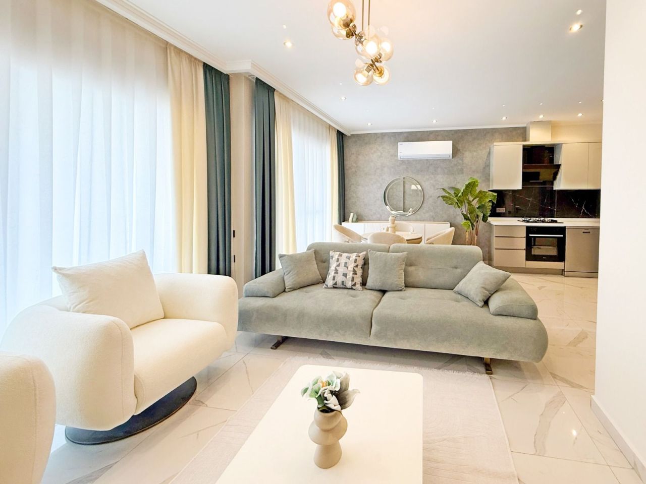 Apartment in Alanya, Türkei, 100 m² - Foto 1