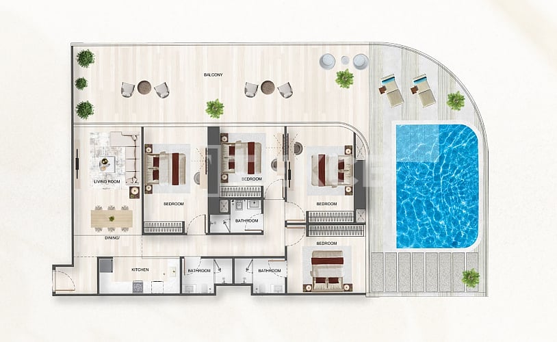 Appartement à Dubaï, EAU, 144 m² - image 17