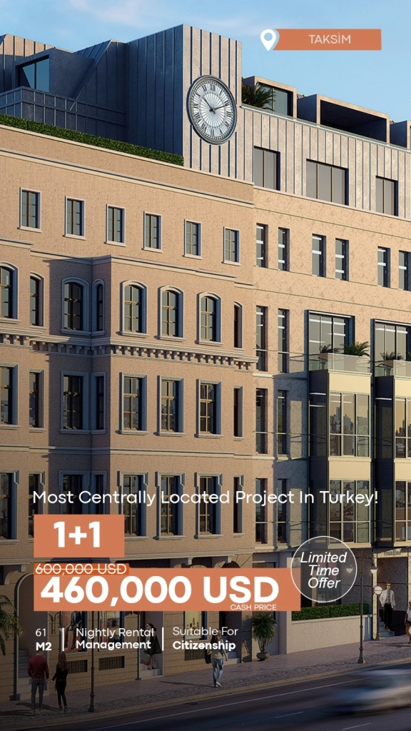 Apartment in Istanbul, Turkey, 61 m² - picture 4