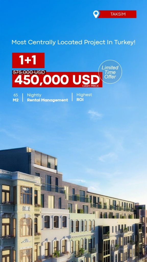 Apartment in Istanbul, Turkey, 61 m² - picture 3