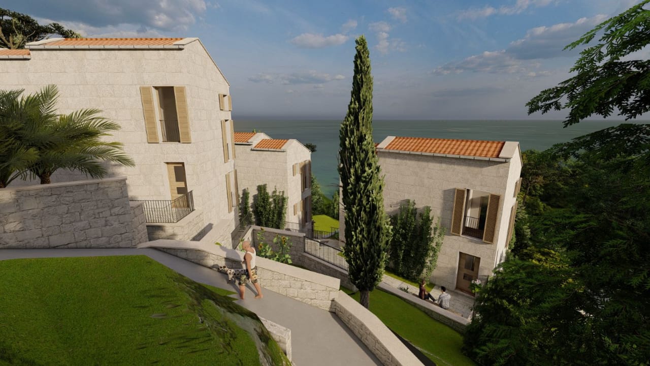 Grundstück in Sveti Stefan, Montenegro, 985 m² - Foto 3