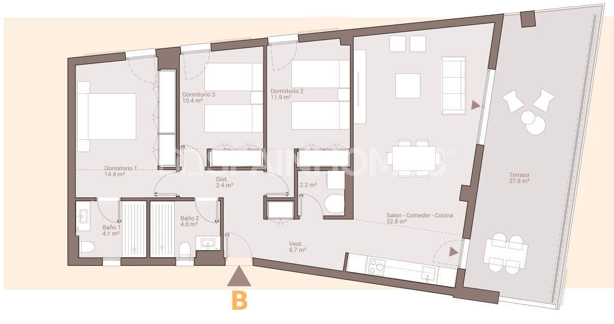 Apartment in Marbella, Spanien, 94 m² - Foto 11